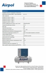 Karta katalogowa AIRPOL KT3 na zbiorniku 500 l. z osuszaczem chłodniczym i filtrami